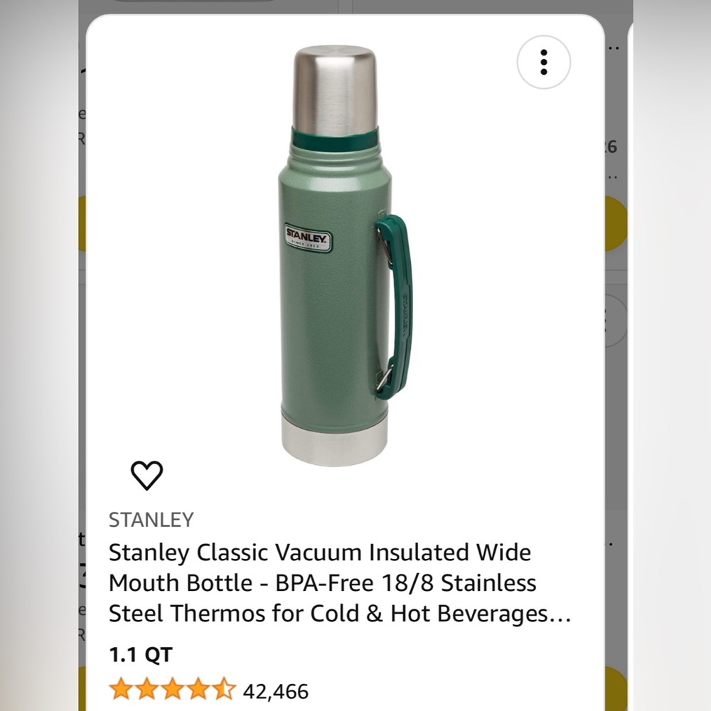 NEW STANLEY classic vacuum / Termo de la marca Stanley
